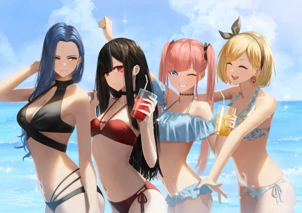 Sarah, Miyuki, Aya, & Hina